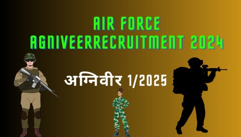 Air Force Agniveer Recruitment 1/2025 Notification Out