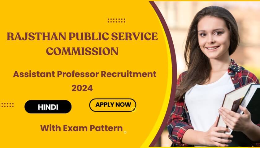 RPSC Assistant Professor Recruitment 2024