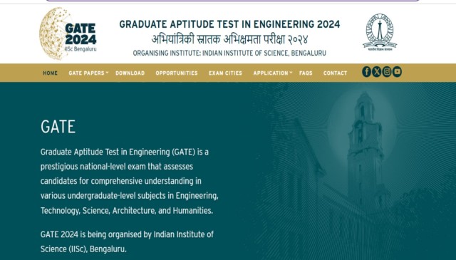 GATE Admit Card 2024