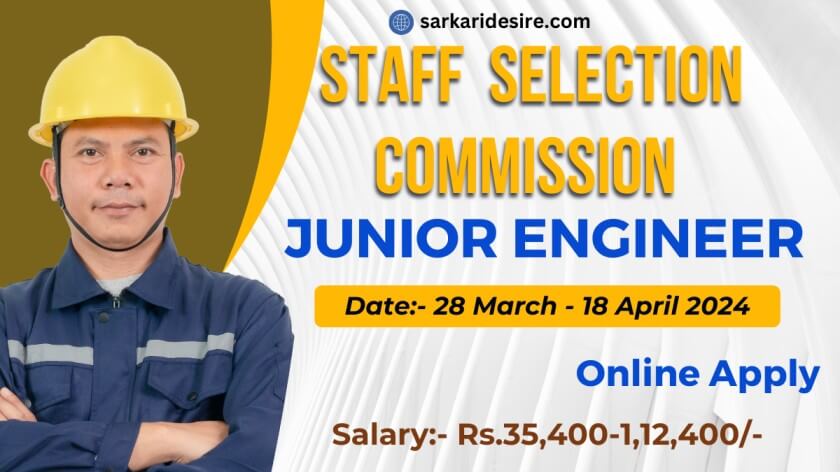 SSC Junior Engineer Recruitment 2024