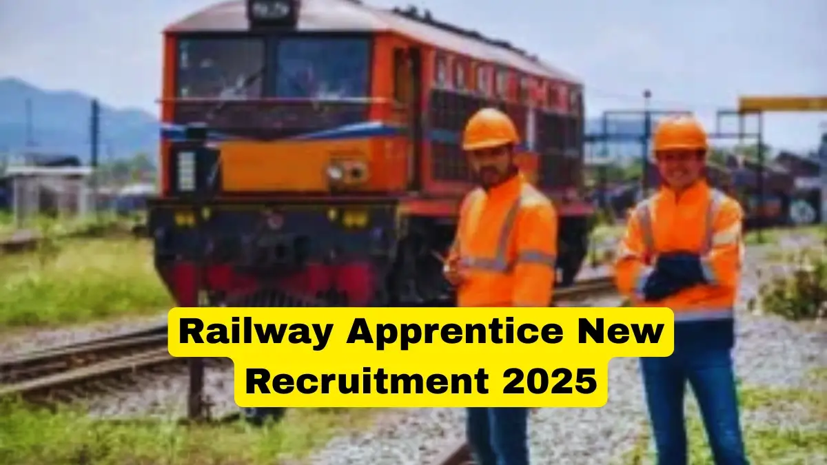 Railway Apprentice New Recruitment 2025
