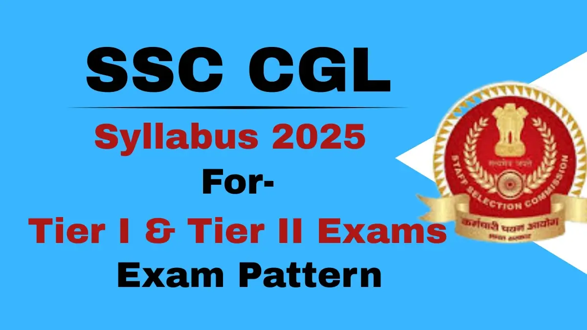 SSC CGL Syllabus 2025 In Hindi