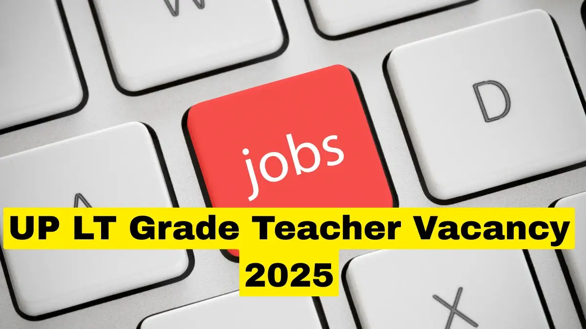 UP LT Grade Teacher Vacancy 2025 In Hindi