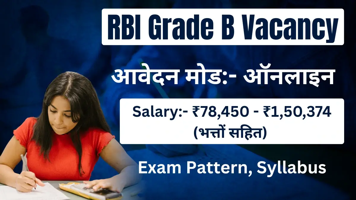 RBI Grade B Vacancy