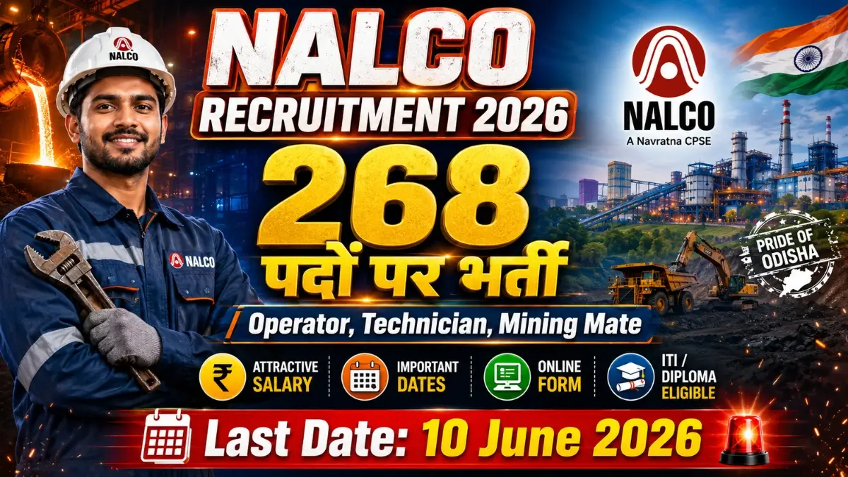 NALCO Non Executive Recruitment 2026