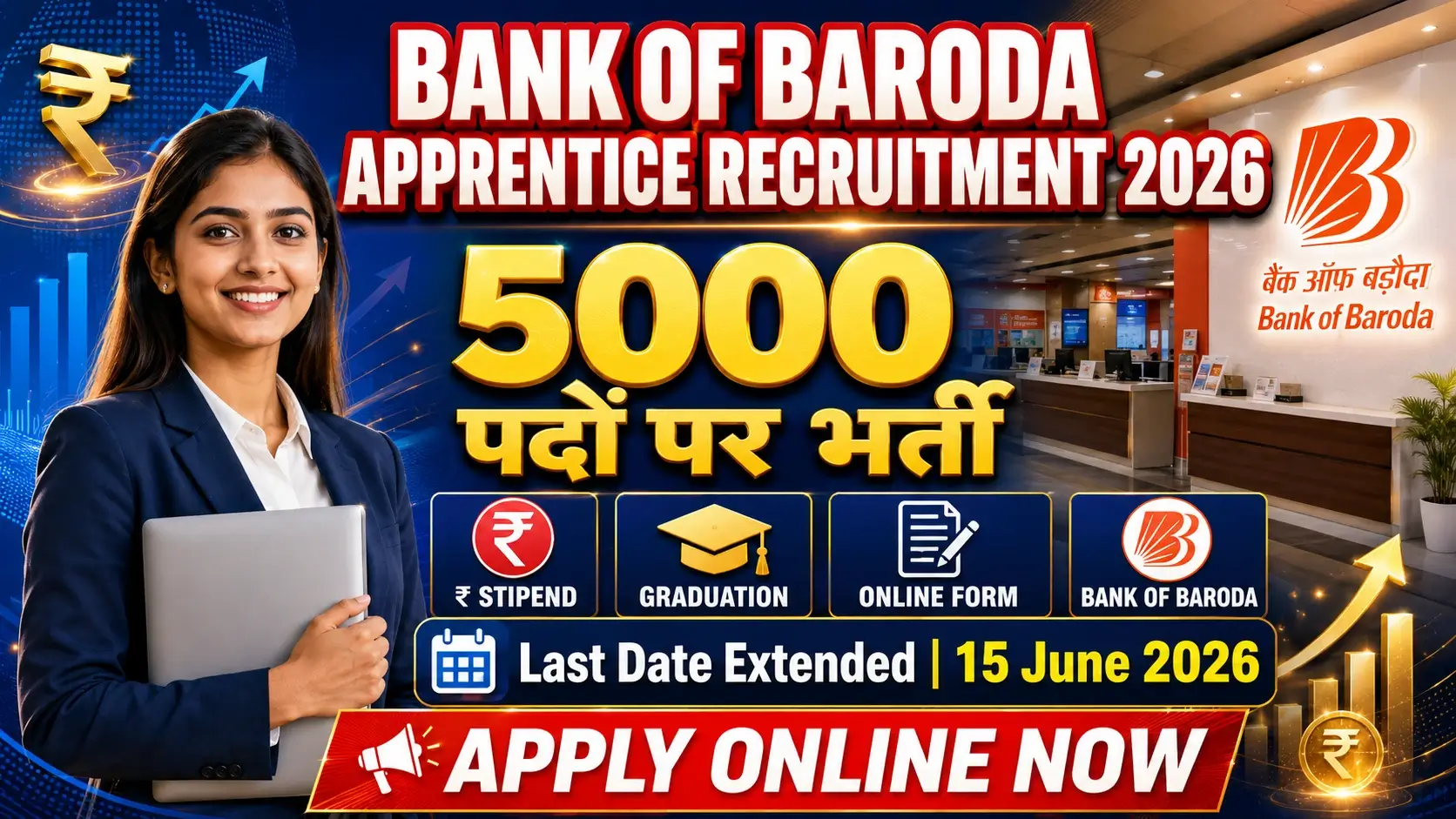 Bank of Baroda Apprentice Recruitment 2026