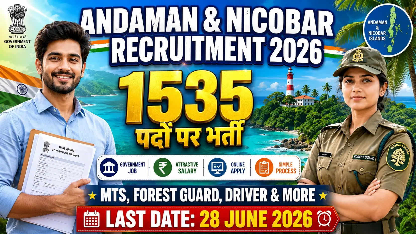 Andaman and Nicobar Group C Recruitment 2026
