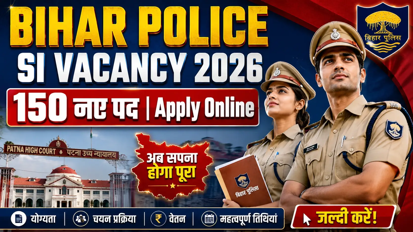 Bihar Police Sub Inspector Vacancy 2026