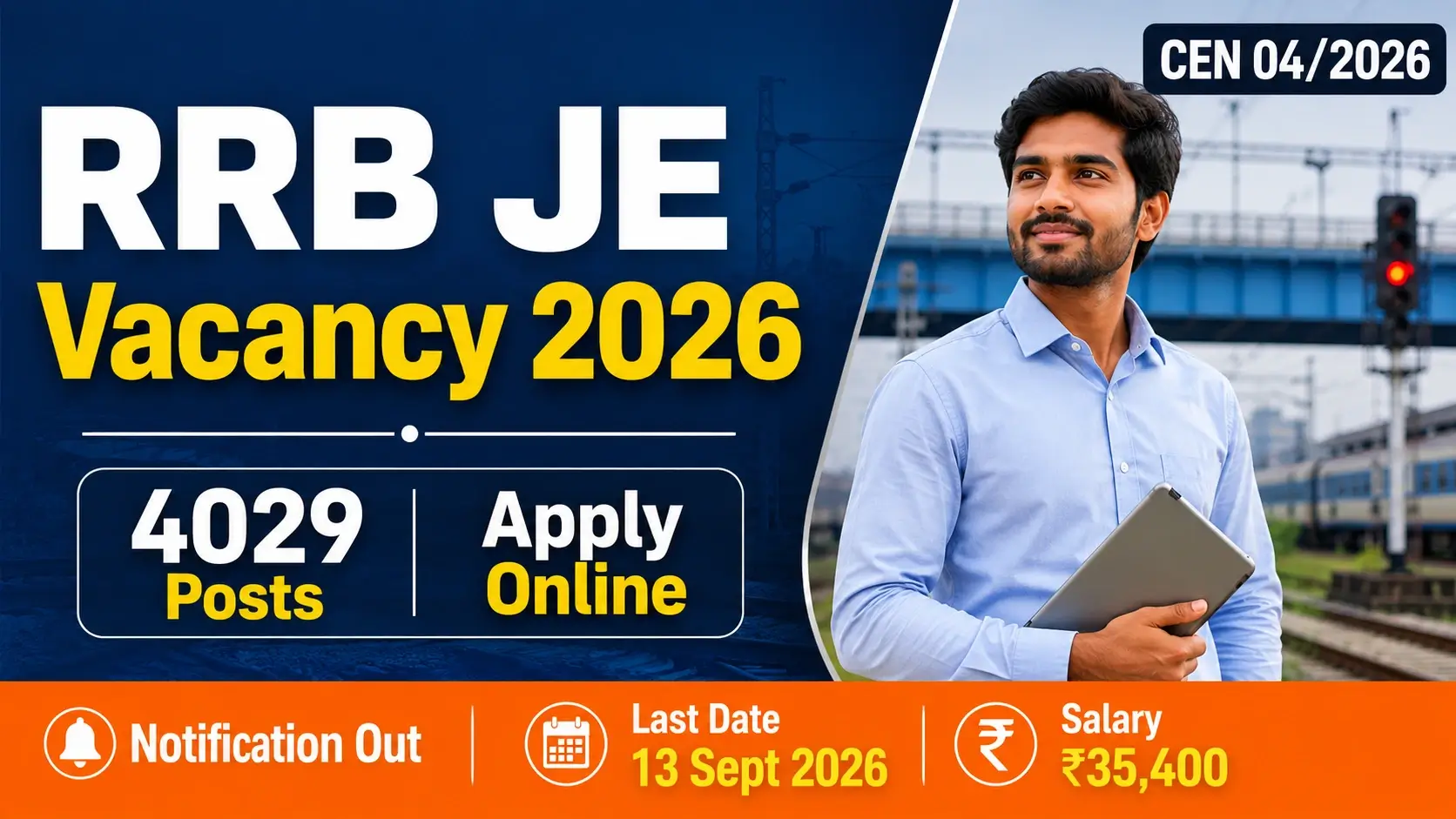 RRB JE Vacancy 2026