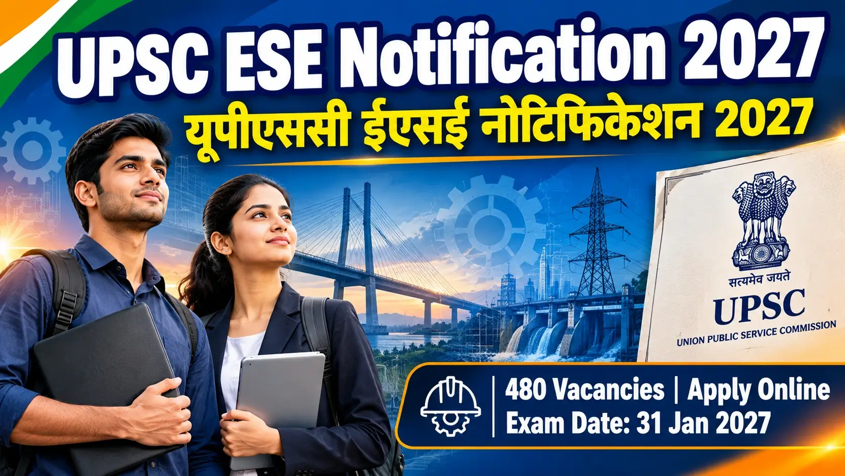 UPSC ESE Notification 2027 in Hindi