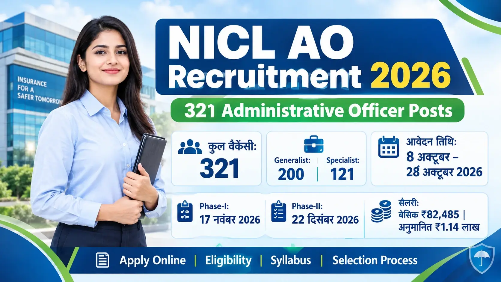 NICL AO Recruitment 2026 In Hindi