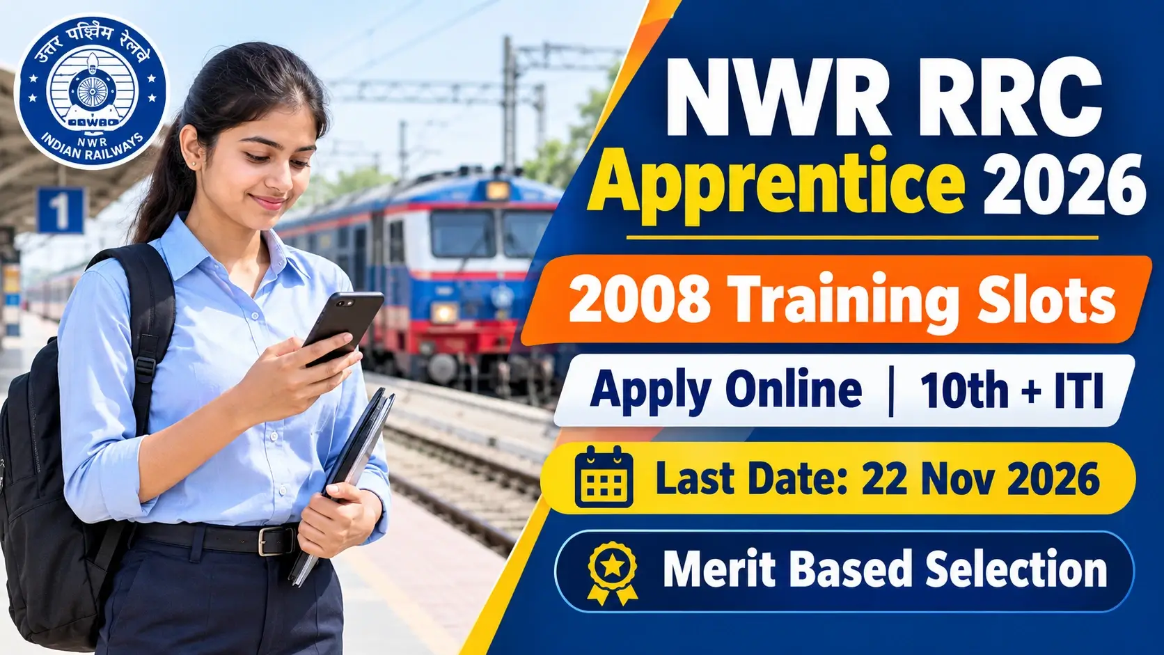NWR RRC Apprentice 2026 In Hindi
